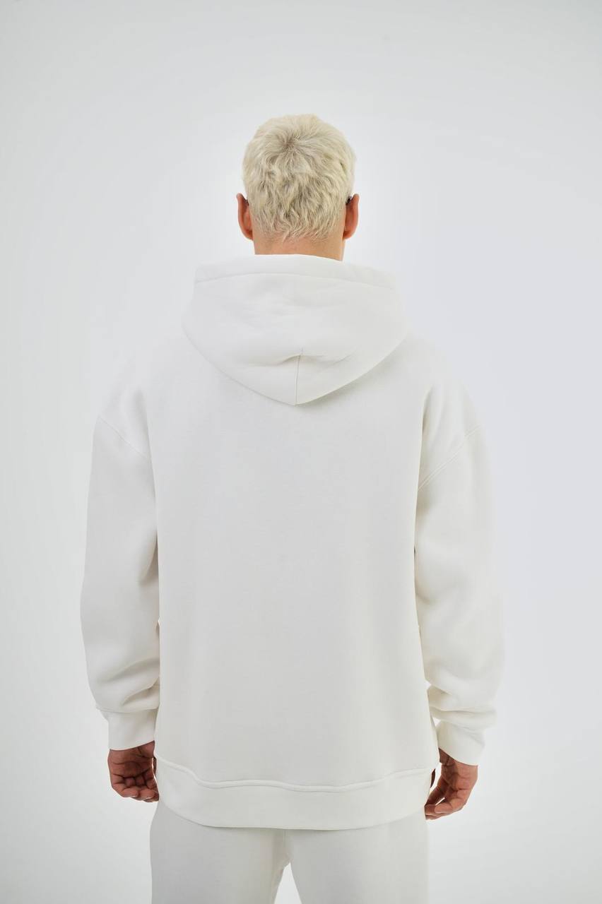 HOODIE OVERSIZE WHITE 4016