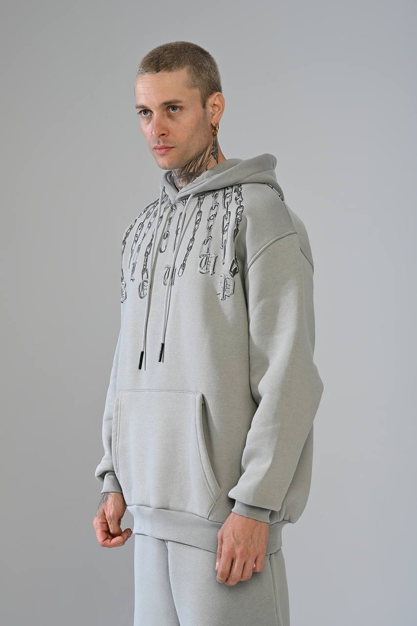 HOODIE OVERSIZE GREY H13