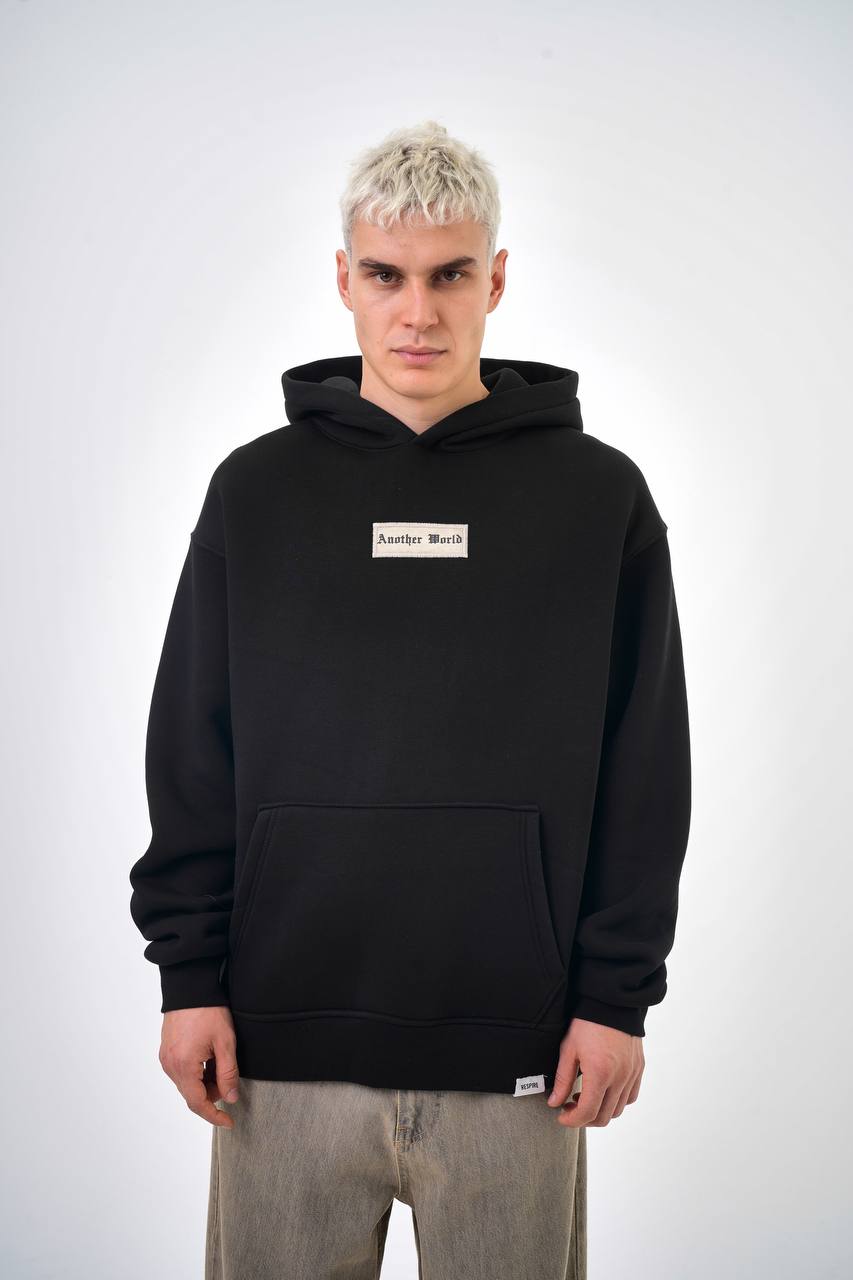 HOODIE OVERSIZE BLACK 5011