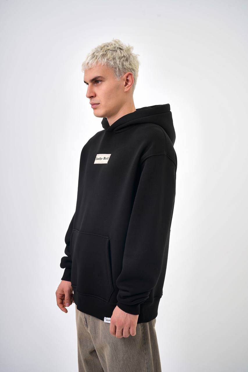 HOODIE OVERSIZE BLACK 5011