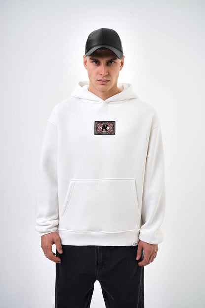 HOODIE OVERSIZE WHITE 5017